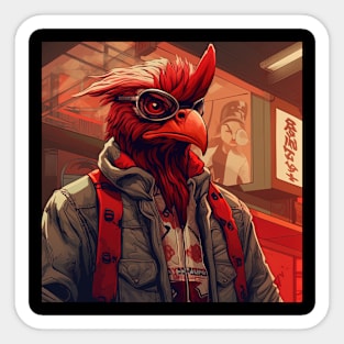 Tengu Sticker